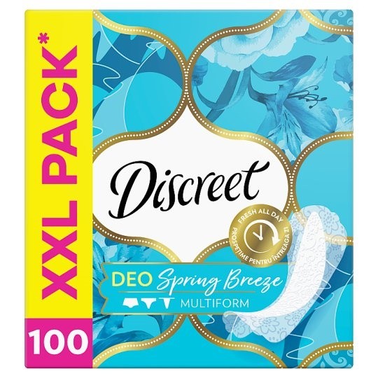 Discreet Air multiform 100ks Deo Spring Discreet Air multiform 100ks Deo Spring - Kosmetika Pro ženy Intimní hygiena Vložky